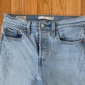 Levi's wedgie straight leg jeans